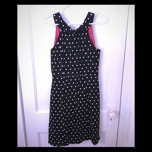 White House Black Market polka dot dress